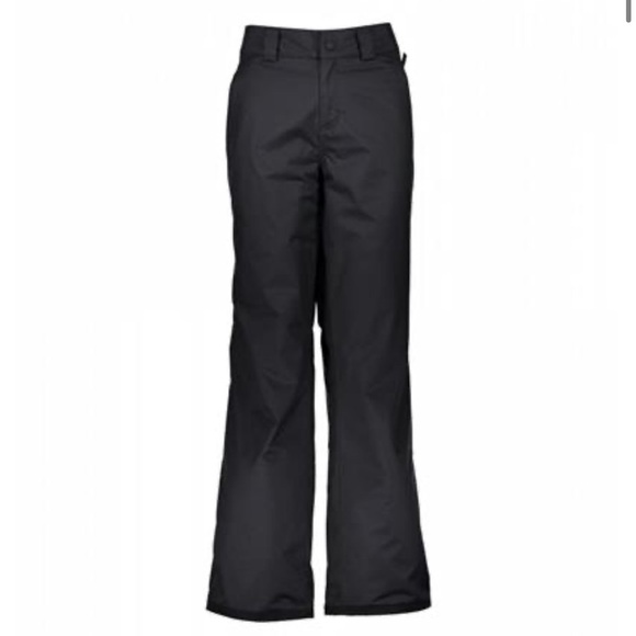 Obermeyer Keystone Pant Black Womens Snowboarding Skiing Waterproof Sz  12 Short - Picture 1 of 16